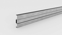 Плинтус из нержавеющей стали Пл 80-03