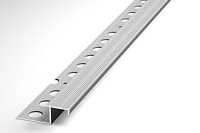 Профиль плиточный угловой для ступеней алюминий ПУ 18