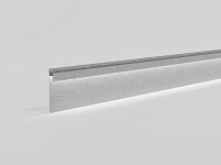 Плинтус скрытый 80 мм, нержавеющая сталь Пл 80-3НС.2700.001